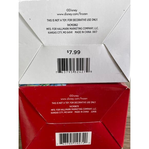 Hallmark Disney Frozen & Olafâs Frozen Adventure Christmas Ornaments Set - Picture 11 of 11
